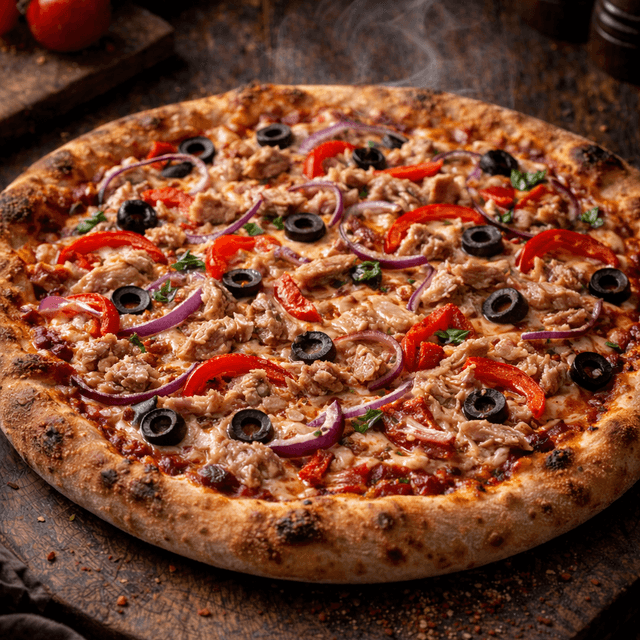 Pizza Atún de la Casa